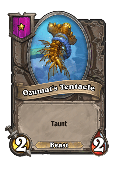 Ozumat's Tentacle Hearthstone kártya