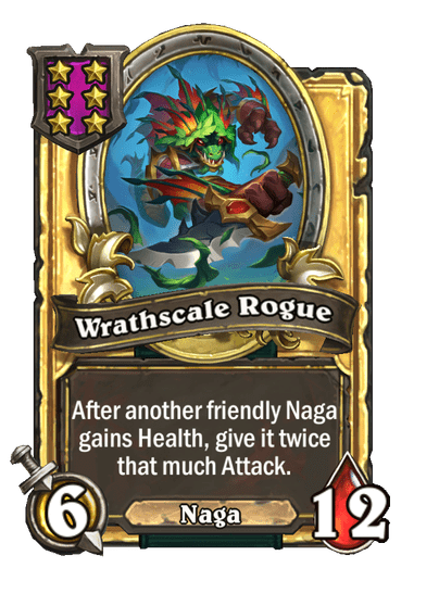 Wrathscale Rogue Hearthstone kártya