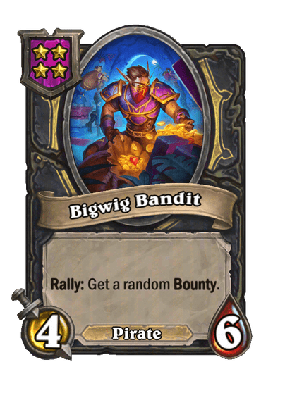 Bigwig Bandit Hearthstone kártya