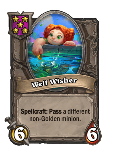 Well Wisher Hearthstone kártya