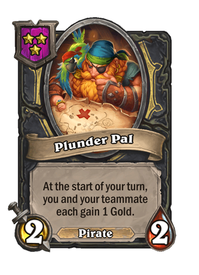Plunder Pal Hearthstone kártya