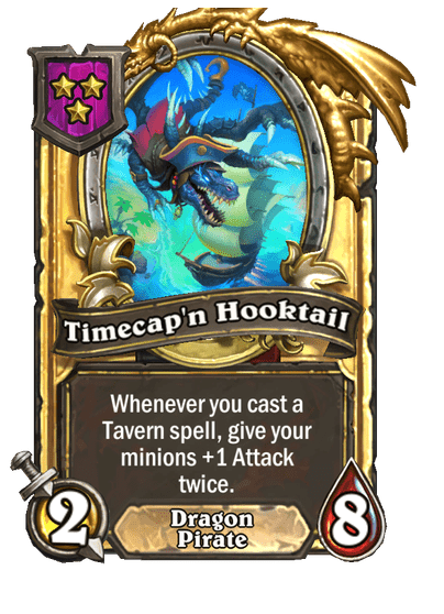 Timecap'n Hooktail Hearthstone kártya