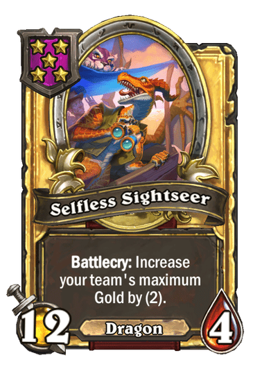 Selfless Sightseer Hearthstone kártya