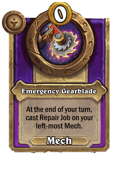 Emergency Gearblade