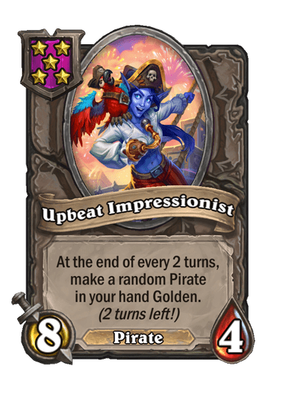 Upbeat Impressionist Hearthstone kártya