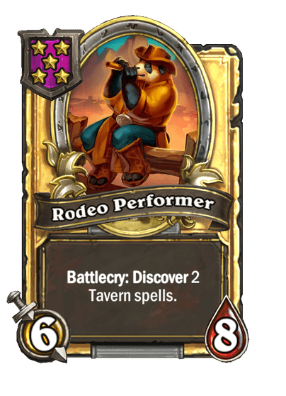 Rodeo Performer Hearthstone kártya