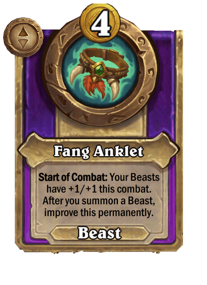 Fang Anklet