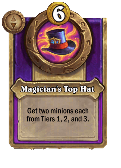 Magician's Top Hat Hearthstone kártya