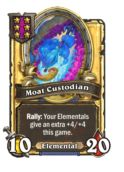 Moat Custodian Hearthstone kártya