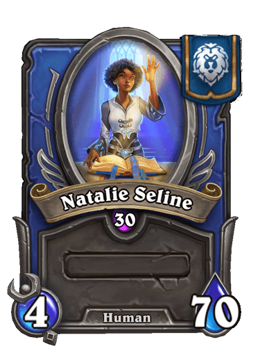 Natalie Seline Hearthstone kártya