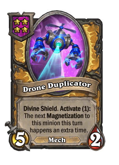 Drone Duplicator Hearthstone kártya