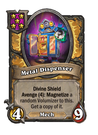 Metal Dispenser Hearthstone kártya