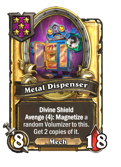 Metal Dispenser Hearthstone kártya