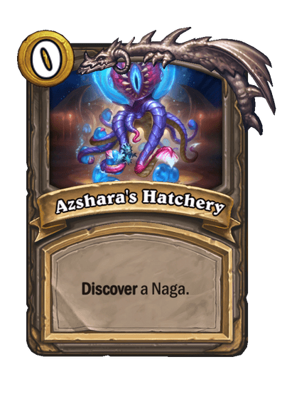 Azshara's Hatchery Hearthstone kártya