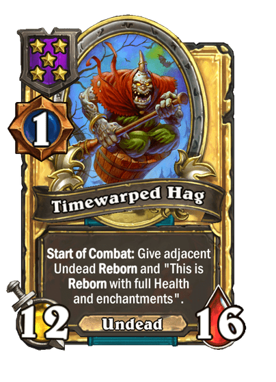 Timewarped Hag Hearthstone kártya