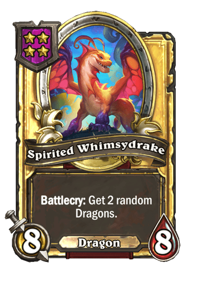 Spirited Whimsydrake Hearthstone kártya