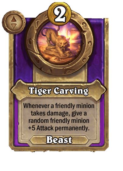 Tiger Carving