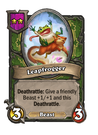 Leapfrogger Hearthstone kártya