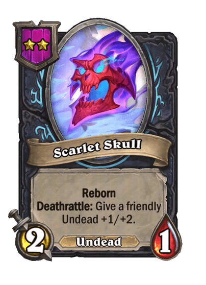 Scarlet Skull Hearthstone kártya