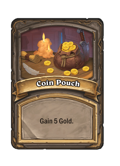 Coin Pouch Hearthstone kártya
