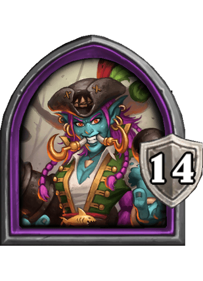 Captain Hooktusk Hearthstone kártya
