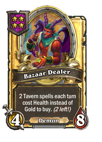 Bazaar Dealer Hearthstone kártya