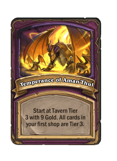 Temperance of Aman'Thul
