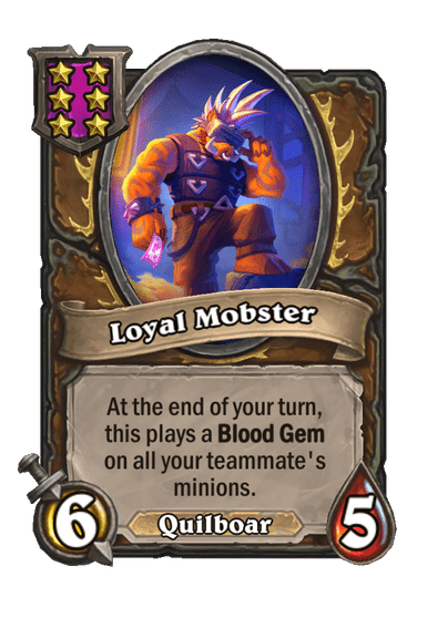 Loyal Mobster Hearthstone kártya