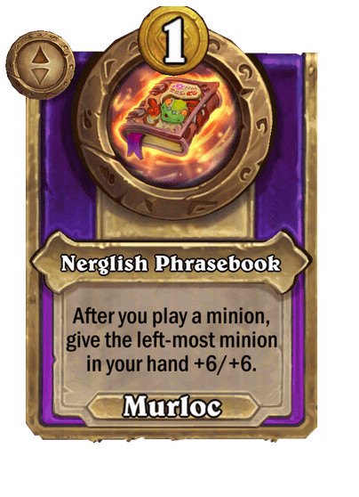 Nerglish Phrasebook