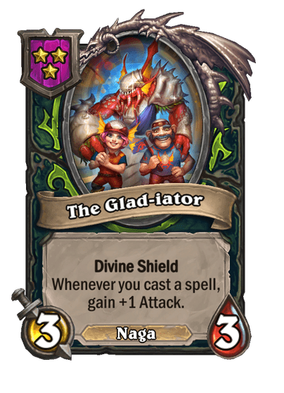 The Glad-iator Hearthstone kártya