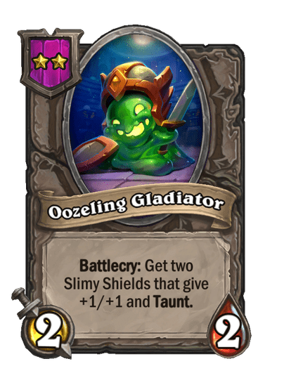 Oozeling Gladiator Hearthstone kártya