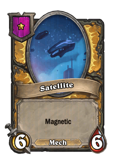 Satellite Hearthstone kártya