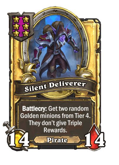 Silent Deliverer Hearthstone kártya