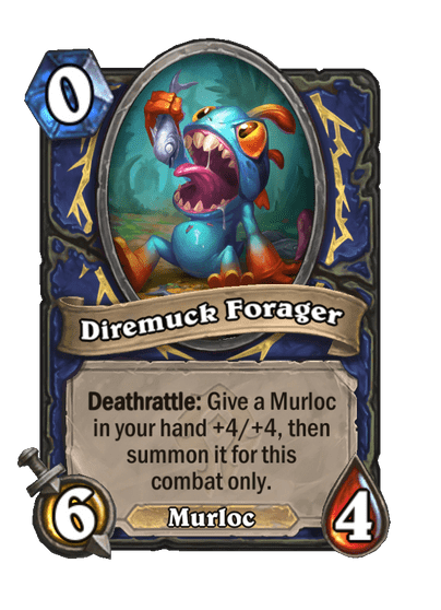 Diremuck Forager Hearthstone kártya
