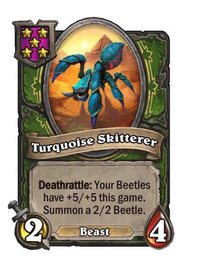 Turquoise Skitterer Hearthstone kártya
