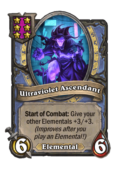 Ultraviolet Ascendant Hearthstone kártya