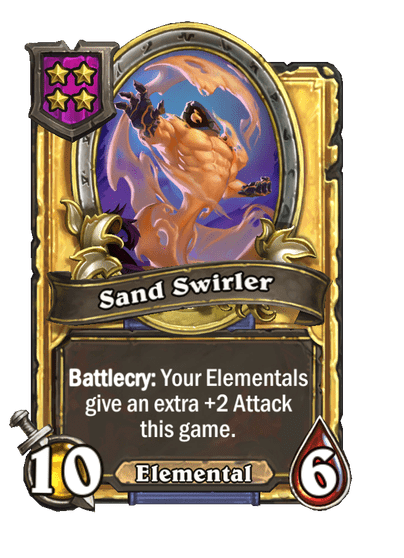 Sand Swirler Hearthstone kártya
