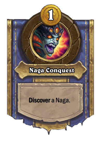 Naga Conquest Hearthstone kártya