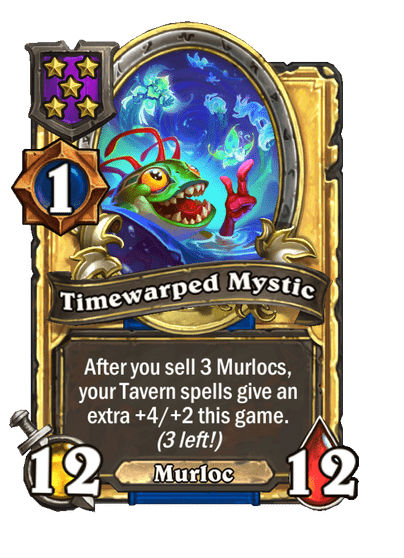 Timewarped Mystic Hearthstone kártya