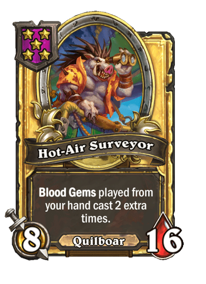 Hot-Air Surveyor Hearthstone kártya