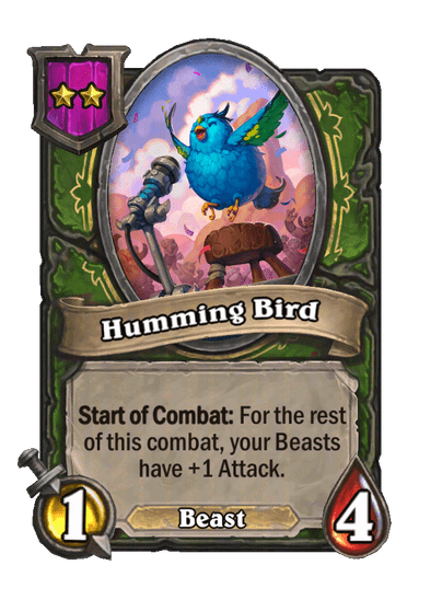 Humming Bird Hearthstone kártya