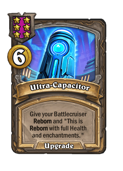 Ultra-Capacitor Hearthstone kártya