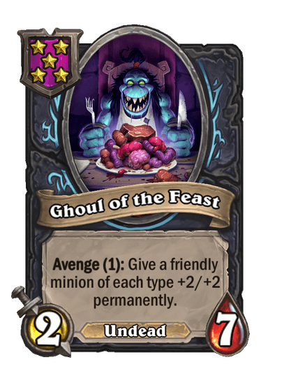 Ghoul of the Feast Hearthstone kártya