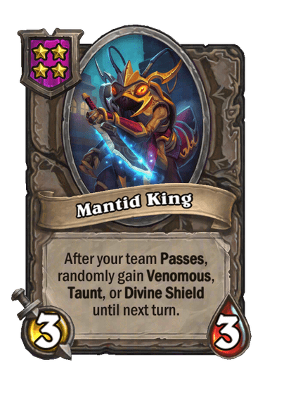 Mantid King Hearthstone kártya