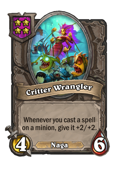 Critter Wrangler Hearthstone kártya