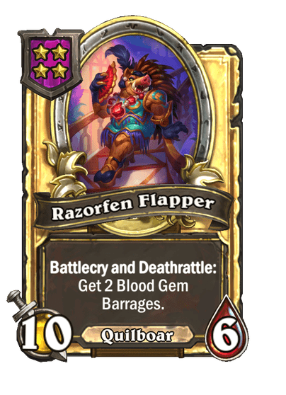 Razorfen Flapper Hearthstone kártya