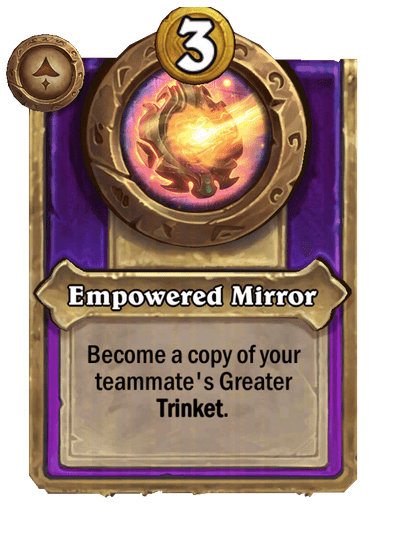 Empowered Mirror Hearthstone kártya