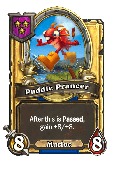 Puddle Prancer Hearthstone kártya