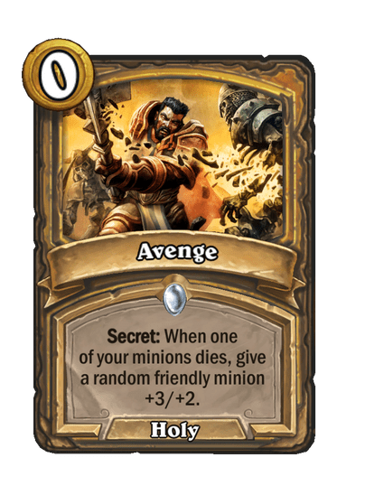 Avenge Hearthstone kártya
