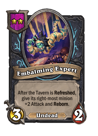 Embalming Expert Hearthstone kártya